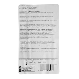 Delhaize | Hachis préparé| Boeuf 