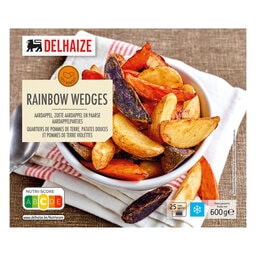 Delhaize | Rainbow | Wedges 600 gr