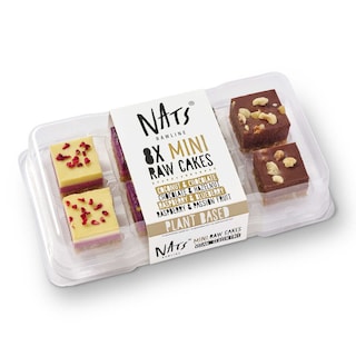 Nats | Raw cakes | Sans gluten | Mini | 8pc 