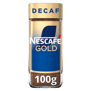 Nescafé | Gold | Oploskoffie | cafeïnevrijn | 100 gr 