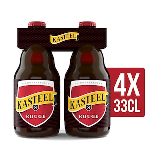 Kasteel | Bière forte fruitée | Rouge | 8% ALC. | Bouteille 