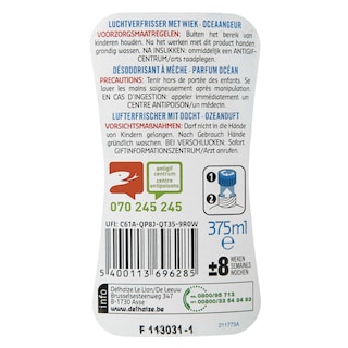 Delhaize | Luchtverfrisser met wiek | Ocean 