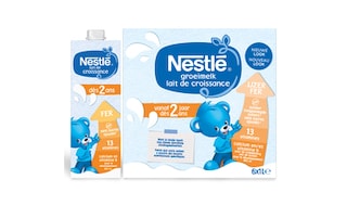 Nestlé | Lait de croissance | Liquide | dès 2 ans 