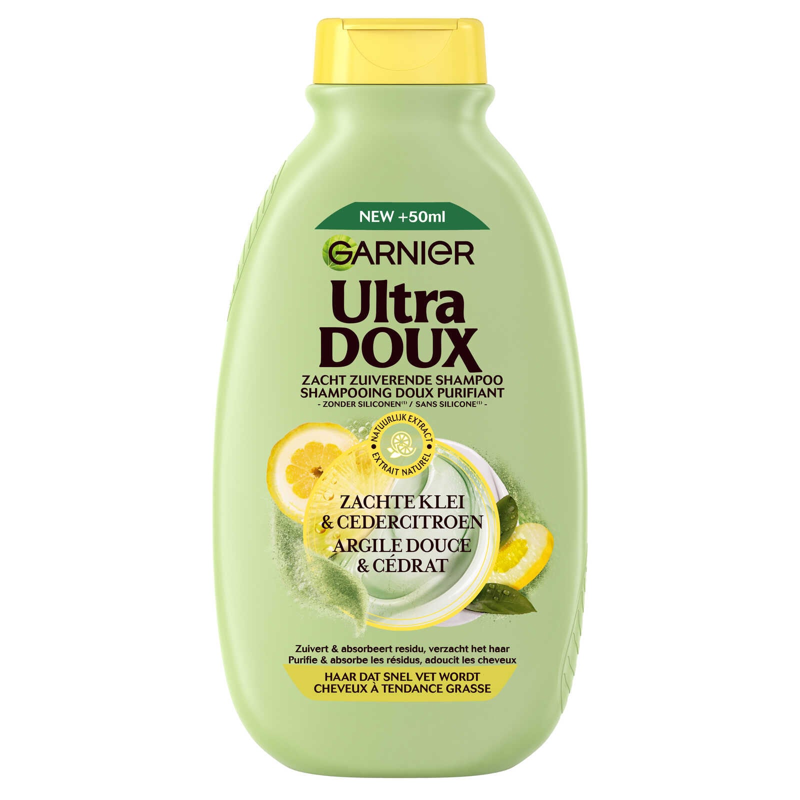 Ultra Doux Shampoo | Klei Cedercitroen | Vettig haar
