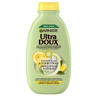 Ultra Doux | Shampooing | Argile Cédrat | Cheveux gras 30 cl