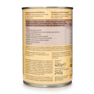 Delhaize | Haricots cannellini 240 gr