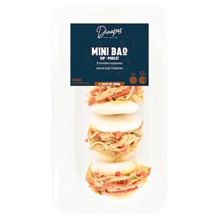 Dinapas | Bao poulet | Mini 100 gr