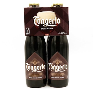 Tongerlo | Bière abbaye | Brune | 6,5% | Bouteille 4 x 33 cl