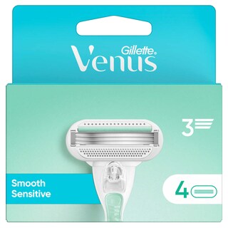 Venus | Smooth Sensitive&nbsp;&nbsp;&nbsp;&nbsp;&nbsp;&nbsp;&nbsp;&nbsp;&nbsp;&nbsp;&nbsp;&nbsp;&nbsp;&nbsp; | Lames | Smooth sensitive 4 pc
