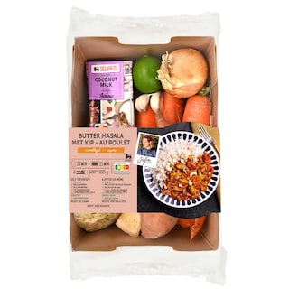 Delhaize | Boîte de repas | Butter massala poulet 