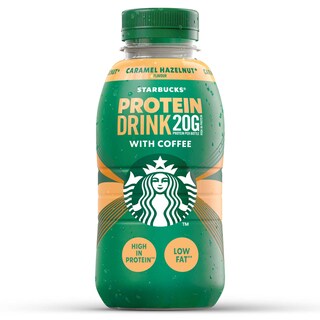 Starbucks | Ijskoffie | Karamel hazelnoot | Proteïne 33 cl