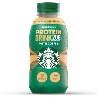 Starbucks | Ijskoffie | Karamel hazelnoot | Proteïne 