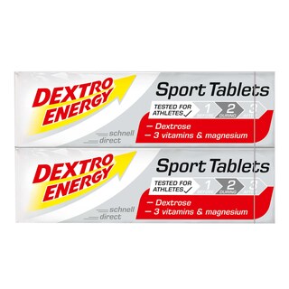 Dextro Energy | Tablettes | Duo stick | Sports nutrition 2 x 47 gr