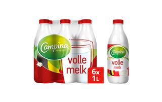 Campina | Melk | Volle 6 x 1 l