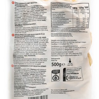 Delhaize | Tortelloni | Ricotte | Spinazie 500 gr