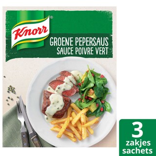 Knorr | Sauce | Poivre vert | 3x30 g 3 x 30 gr