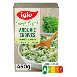 Iglo | Crème de la Crème | Andijvie | Met Béchamelsaus 