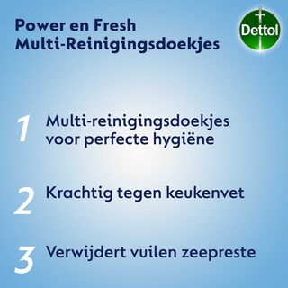Dettol | Lingettes | Citron | 110st 