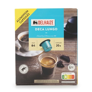Delhaize | Café | Lungo Deca | Caps 