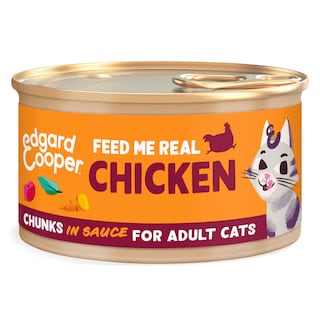 Edgard & Cooper | Aliment chat | Sauce | Large | Poulet 