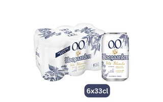 Hoegaarden | Witbier | Alcoholvrij | 0% alc | Blik 
