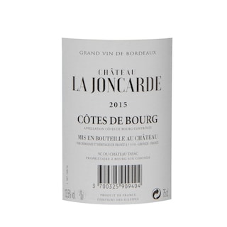 France - Frankrijk | Bordeaux - Côtes de Bourg | Château La Joncarde 2015 Rouge 