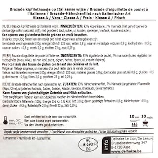 Delhaize | Brazade | Kip | Italiaans 