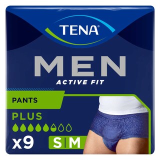 Tena | Tena | Men |Pants | Medium 9 pc | Delhaize 9 pc