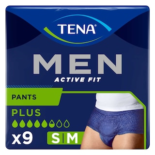 Tena | Tena | Men |Pants | Medium 9 pc | Delhaize 