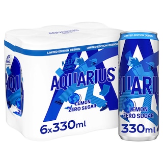 Aquarius | Zero Sugar | Lemon 