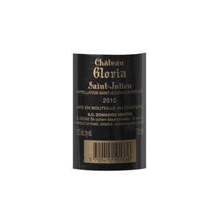 FR BORDEAUX SAINT JULIEN | CHATEAU GLORIA 2010 