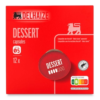 Delhaize | Koffie | Dessert 05 | Dolce Gusto capsules 78 gr