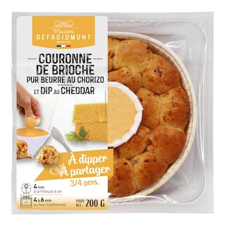 Maison Defroidmont | Mini Couronne | Chorizo & Cheddar 200 gr