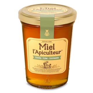 Miel l'Apiculteur | Honing | Tijm | Vloeibaar | Pot 250 gr
