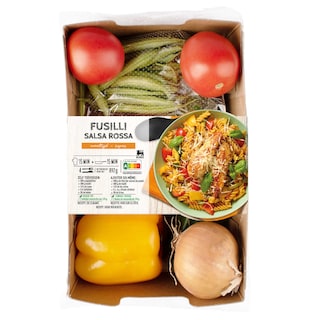 Delhaize | Maaltijdbox | Fussili salsa rossa 