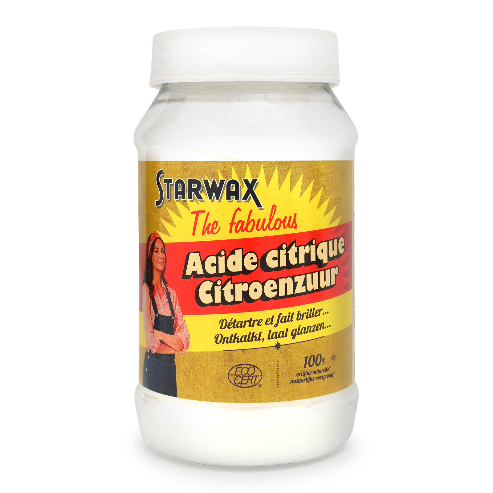Starwax Fabulous Citroenzuur | Ecocert