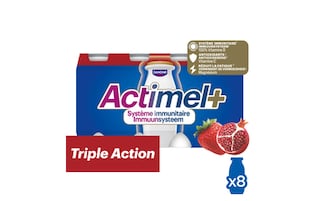 Actimel | Yaourt à boire | Fraise | Pomme grenade 