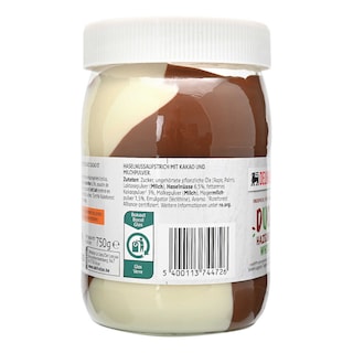 Delhaize | Chocopasta | Duo | Wit & Hazelnoot 