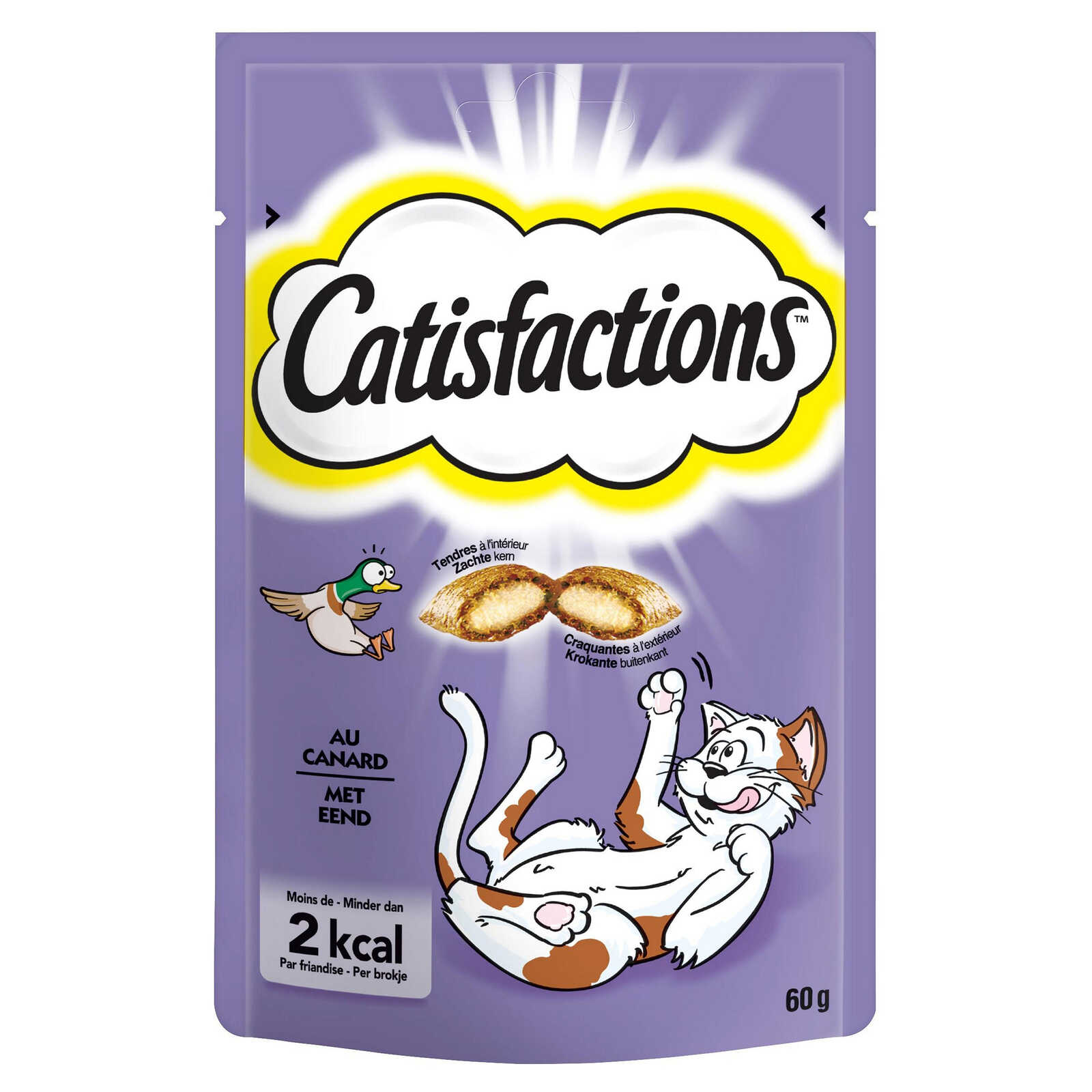 Catisfactions Kattensnacks | Snoepjes | Eend
