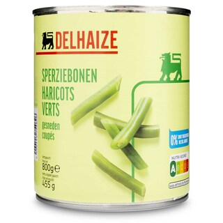Delhaize | Haricots verts | Coupés 455 gr