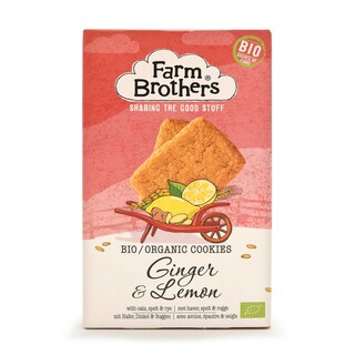 Farm Brothers | Koekjes | Gember | Citroen | Bio 