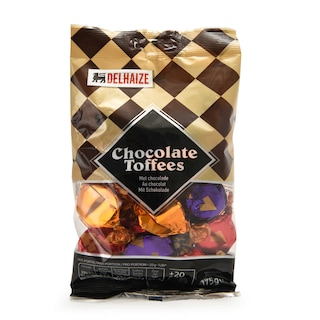 Delhaize | Snoepjes | Chocolate toffees | UTZ 175 gr