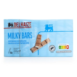 Delhaize | Melkchocolade | Melkvulling| Reep 200 gr