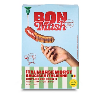 Bonmush | Saucisse | Italienne | Veggie 180 gr