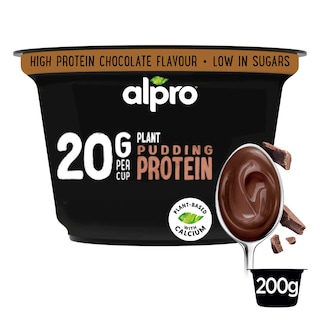 Alpro | Pudding | Donkere chocolade | Protéïne 200 gr