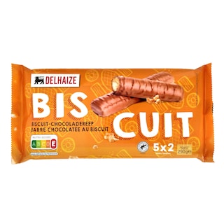 Delhaize | Biscuit reep | 5x58gr 5 x 58 gr