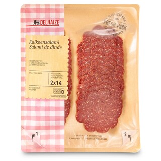 Delhaize | Kalkoensalami +/- 150 gr