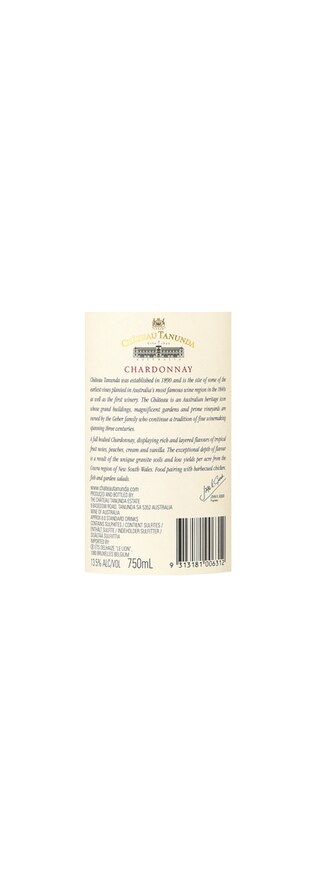 Chateau Tanunda | Chardonnay 75 cl