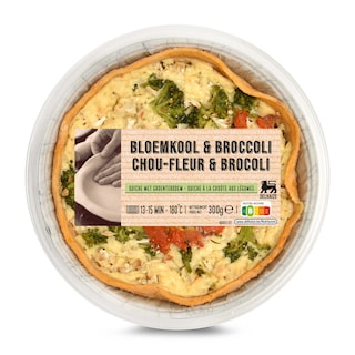 Delhaize | Quiche | Choufleur | Broccoli 