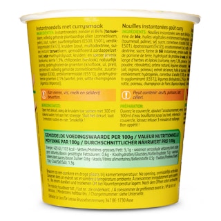Delhaize | Cup | Noodle | Curry 